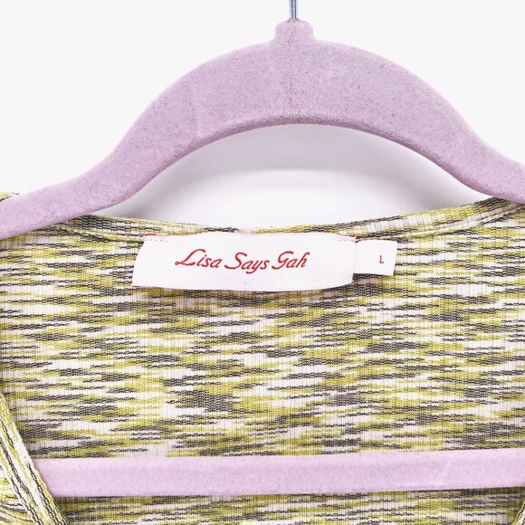 Lisa Says Gah Lotta Ribbed Space Dye Mini Dress - Picture 4 of 9